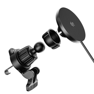 <span class=keywords><strong>Chargeur</strong></span> de voiture sans fil magnétique à charge rapide Qi2.2 25W avec aimants N54 Support de téléphone pour voiture OJD-SV28 - Product Image 3