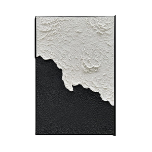 <span class=keywords><strong>Nankai</strong></span> ศิลปะภาพวาดด้วยมือเนื้อหนาสีดำสีขาวเรียบง่ายภาพวาดสีน้ำมันของตกแต่งผนังบ้านขนาด24.5x36.5นิ้ว - Product Image 5