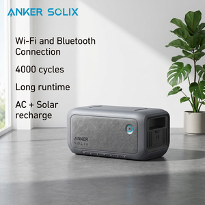 Station d'alimentation Anker Solix 2048Wh BP2000 conforme aux normes CE LVD EMC UKCA, 4000W de puissance de crête, pour la maison, hors réseau, camping - Product Image 1