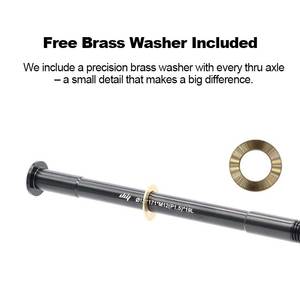 Axes traversants OEM CNC 12mm pour fourches de vélo Amortisseur avant arrière pour vélo de route VTT Moyeux en alliage d'aluminium Adaptateur Pas de filetage d'essieu 1.5mm - Product Image 4