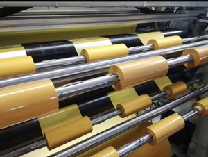 ริบบิ้นพิมพ์ความร้อนคุณภาพสูง สีดำ ขนาด 110 มม.*300 ม. ริบบิ้นบาร์โค้ด TTR แบบ Wax Resin - Product Image 5