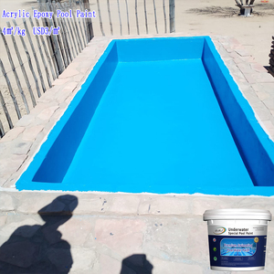 Pintura de revestimiento impermeabilizante de poliuretano epoxi de resina acrílica resistente al Color DE ALTO fabricante <span class=keywords><strong>para</strong></span> <span class=keywords><strong>cemento</strong></span> de hormigón de piscina - Product Image 1