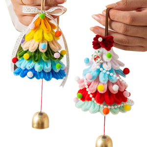 Trong-vehiclechristmas <span class=keywords><strong>c</strong></span>ây DIY handmade mặt dây chuyền Stick Kit Phụ kiện nội thất cho trang trí xe hơi món quà giáng sinh - Product Image 5