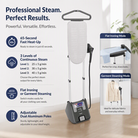 Défroisseur Vapeur Vertical Professionnel Sonifer SF-9118 2850W avec Réservoir d'Eau 2.2L pour Usage Domestique