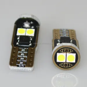 หลอดไฟ Led ติดรถยนต์194 168 501 T10 6Leds 6smd,หลอดไฟโดมลิ่มด้านข้างไม่มีข้อผิดพลาดสำหรับ Canbus 12V 3030 W5W