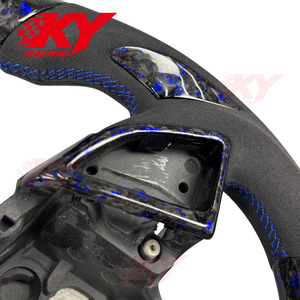 Volant sport en fibre de carbone forgée pour Chevrolet Camaro Racing, pour Chevrolet Camaro SS RS ZL1 LT1 LT 1LE Coupé 2016-2023 - Product Image 3