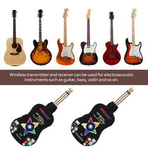 Ricaricabile B9 sistema di chitarra Wireless ricevitore trasmettitore per chitarra elettrica accessorio di Pick up - Product Image 5