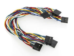 Cable de Extensión para Servo de 100 mm, 150 mm, 200 mm, 300 mm, Macho a Macho, para Conector JR, Cable de Extensión para Servo de 10 cm - Product Image 5