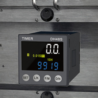 Contrôleur de relais numérique en alliage d'argent FCGK DH48S S 1Z 2Z 2NO, minuterie 0,1s 99h, affichage LCD, AC 220V, étanche, 3A