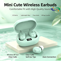 Audífonos Intrauditivos J15 con Chipset JL, Mini, Elegantes y Modernos, Controlador Dinámico, Sonido de Alta Fidelidad, Baja Latencia, Resistentes al Agua IPX5, Ideales para Viajes y Teléfonos Móviles