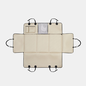 Großhandel Hochwertiger Wasserdichter Leder-Autositzbezug für Haustiere mit Hartem Boden - Product Image 1