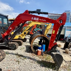Excavadora Usada Kubota U40 de 4 Toneladas, Mini Excavadora Original Japonesa, Excavadora de Cadenas Kubota U40 de Segunda Mano con Pocas Horas de Uso en Venta - Product Image 4