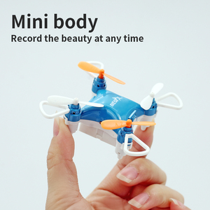 <span class=keywords><strong>Drone</strong></span> Mini Mainan Anak Ramah Pemula, Quadcopter Saku Mini dengan Remote Control - Product Image 4