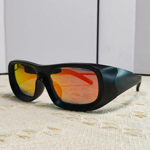 Lmamba 6779 Vintage Y2K Punk lunettes de soleil de sécurité femmes hommes marque de luxe carré <span class=keywords><strong>Steampunk</strong></span> lunettes de soleil enveloppant nuances UV400 - Product Image 1