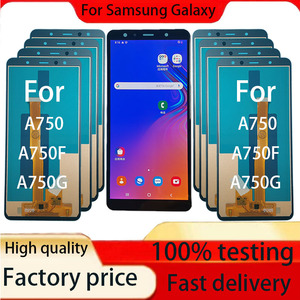 Đối với Samsung cho Galaxy A7 6.0-inch OLED hiển thị màn hình cảm ứng Digitizer thành phần ecran de rechange cho A750 \/a750f \/a750g di động - Product Image 2