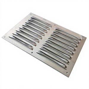 Grille de ventilation en acier inoxydable 304 à installation facile pour bateaux, yachts, grilles murales nautiques, conduits de chauffage, refroidissement et plaque de ventilation - Product Image 5