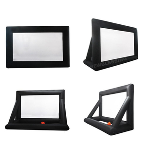 Pantalla Inflable para Cine al Aire Libre, Pantalla de Proyección para Fiestas en el Patio Trasero, Pantallas para Ver Películas en la Piscina, Pantallas de TV para Exteriores - Product Image 1