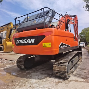 Excavatrice sur chenilles hydraulique Doosan DX225 d'occasion, modèle 2018, moteur et boîte de vitesses testés et inspectés, Chine - Product Image 2