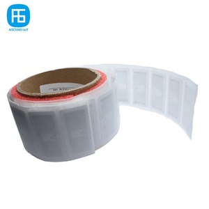 In ấn tùy chỉnh RFID nhãn dán 860-960 MHz ISO 18000-6c UHF RFID thẻ toàn cầu EPC Gen 2 thụ động RFID Tag cho quần áo - Product Image 2