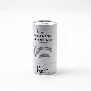 Biodegradable Elegant Custom Paper <b>Tube</b> Packaging for Essential Oil Storage Paper Canister - Product Image 1