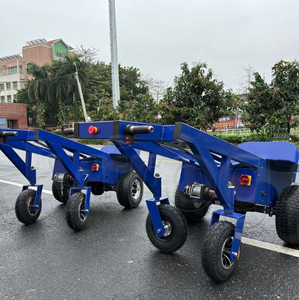 手动托盘车 电动不锈钢工具车 CE 认证 1000 公斤负载能力 易于移动 汽车拖车手推车 充气式 - Product Image 4