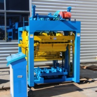 Máquina Automática para Fabricar Bloques de Hormigón QT4-25, Máquina para Fabricar Bloques de Pavimento y Ladrillos Huecos