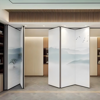 Cloison acoustique insonorisée mobile, panneau coulissant pliable pour bureau, hôtel, salle de banquet, salle de conférence, design moderne
