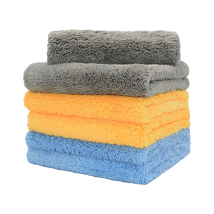 <span class=keywords><strong>Serviette</strong></span> de voiture en microfibre, revêtement sans peluches, visage pour voiture, tissu épais - Product Image 4
