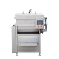 Mélangeur à viande sous vide commercial en acier inoxydable 380V 5.15-14.7KW 350-1200L 230-840KG pour saucisses