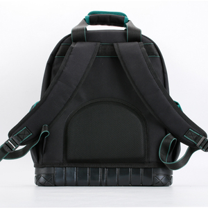 Tool <b>Backpack</b> Heavy-Duty Waterproof Technician Tool Organizer Bag for Men Molded Base Laptop Storage 10-14 Pockets - Product Image 1