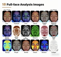 Máquina Analizadora de Piel con Sistema Avanzado de Imagenología Facial con IA, Adecuada para Spa/Clínica/Salones de Belleza