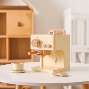 <span class=keywords><strong>Machine</strong></span> <span class=keywords><strong>à</strong></span> <span class=keywords><strong>café</strong></span> de simulation en <span class=keywords><strong>bois</strong></span> pour enfants - Product Image 2