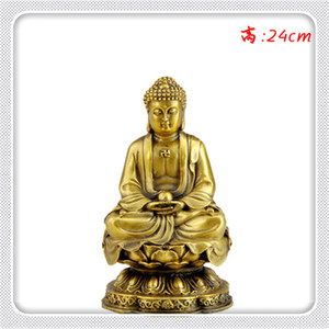 2025 laiton <span class=keywords><strong>bouddha</strong></span> ameublement bouddhiste asie du sud-est décor zen <span class=keywords><strong>bouddha</strong></span> Sakyamuni <span class=keywords><strong>Amitabha</strong></span> <span class=keywords><strong>bouddha</strong></span> ornements méditation décor - Product Image 2