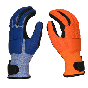Guantes Industriales de Construcción TPR HPPE, Guantes de Seguridad de Trabajo Resistentes a Cortes, Guantes de Impacto para Mecánicos - Product Image 1