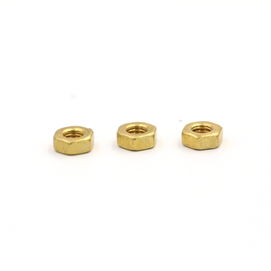 Chuyên Nghiệp Tùy Chỉnh Metric M3 M5 M6 M8 M12 Din934 Đồng Lục Giác Khóa Nut Đánh Bóng Brass Hex Nut - Product Image 2