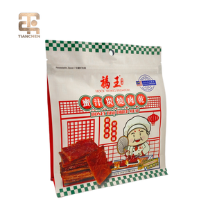 Bolsa de Embalaje de Plástico de Grado Alimenticio con Precio de Fabricante, Impresión en Huecograbado, BOPP/VMPET/PE Mate, a Prueba de Humedad, con Fondo Plano para Carne - Product Image 1