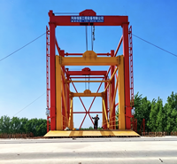 Camion-citerne à ciment de 50 tonnes, plateforme de levage verticale à charge lourde pour la construction d'infrastructure routière et de ponts industriels
