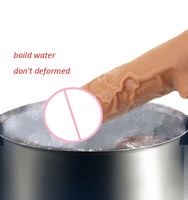 Gerçekçi Penis kol kullanımlık TPE Dildos prezervatif gecikme boşalma Dick büyütme seks oyuncakları erkekler için