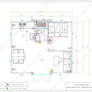 סיני בית מיכל מודרני להרחבה בית מיכל פלדה מגולוון מסגרת כפולה כנף מתקפל חדר מודולרי דירה סבתא דירות - Product Image 6