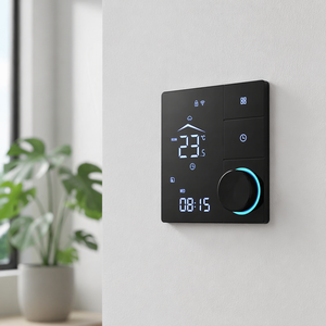 Termostato Intelligente WiFi Moderno e Flessibile in ABS KH-SDR9W, Piccolo Termostato per <span class=keywords><strong>Bagno</strong></span> d'Hotel - Product Image 1