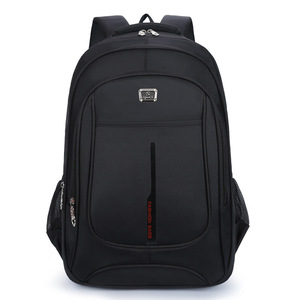 Men's <b>Backpack</b> <b>Large</b> Capacity 16-Inch Laptop Business Travel Teenager Solid Color Fashionable School Bag - Product Image 4
