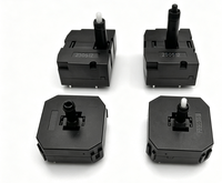 Interruptor Deslizante de Circuito Doble Independiente PS-29, 20.9mm, 6 Pines de Soldadura, Baja Corriente, Control de CC, Botón Pulsador