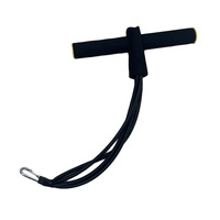 Support de pied assis avec 2 ventouses élastiques et corde de traction Dispositif d'assistant assis portable pour l'entraînement à domicile