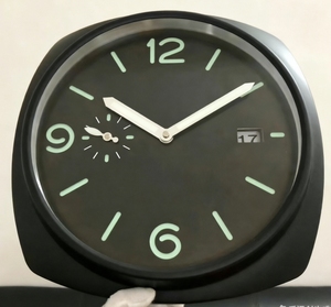 <span class=keywords><strong>Orologio</strong></span> da <span class=keywords><strong>Parete</strong></span> Moderno in Acciaio Inossidabile, Design Quadrato con Lancette, Motivo Still Life per Soggiorno - Product Image 6