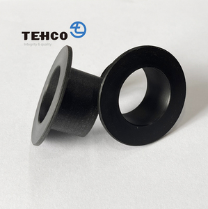 PA6 ניילון גומי פלסטיק פום פולימר/PTFE/הצצה פיתול בר תותב בוש <span class=keywords><strong>Spacer</strong></span> רולר שרוול נושאות שיחי עם צווארון - Product Image 1