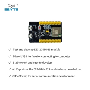 EBYTE ODM E83-2G4M03S-TB USB Serial Communication Development CH340X Serial Port Chip Ble SOC <b>Wireless</b> Module Test Kit - Product Image 3