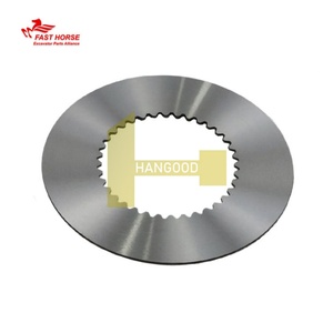 Pièces d'excavatrice hydraulique Hangood 1201-0007A 135A Plaque de friction extérieure pour boîte de vitesses Advance 135 135A Pièces d'excavatrice - Product Image 2