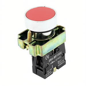 ปุ่มกดแผงสีแดง 10A 600V ZB2-BE102C สวิตช์แบบปิดปกติ - Product Image 2