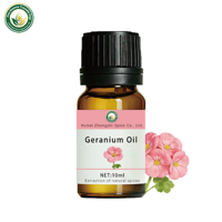 Huile de Géranium (Pelargonium Graveolens) 100% Distillée à la Vapeur, Fraîche, Florale Rose pour la Relaxation, l'Équilibre Émotionnel, l'Aromathérapie, en Vrac