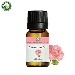 Huile Essentielle de Géranium Liquide Herbacée 10ml – Bienfaits Apaisants, <span class=keywords><strong>Anti</strong></span>-<span class=keywords><strong>inflammatoire</strong></span>, Antibactérien, Équilibre la Peau, Soin Naturel de la Peau - Product Image 1
